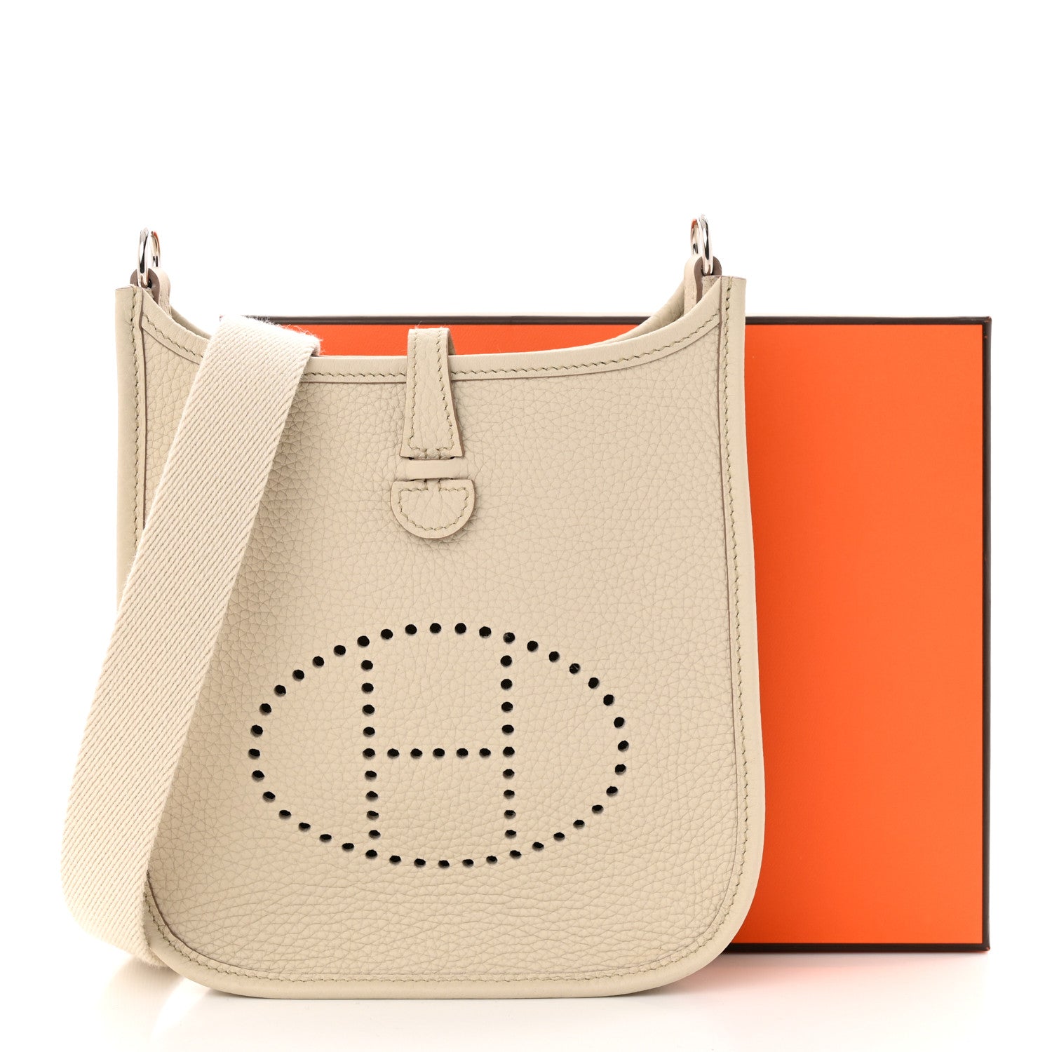 Hermes Taurillon Clemence Amazone Evelyne TPM Beton 11 of 11
