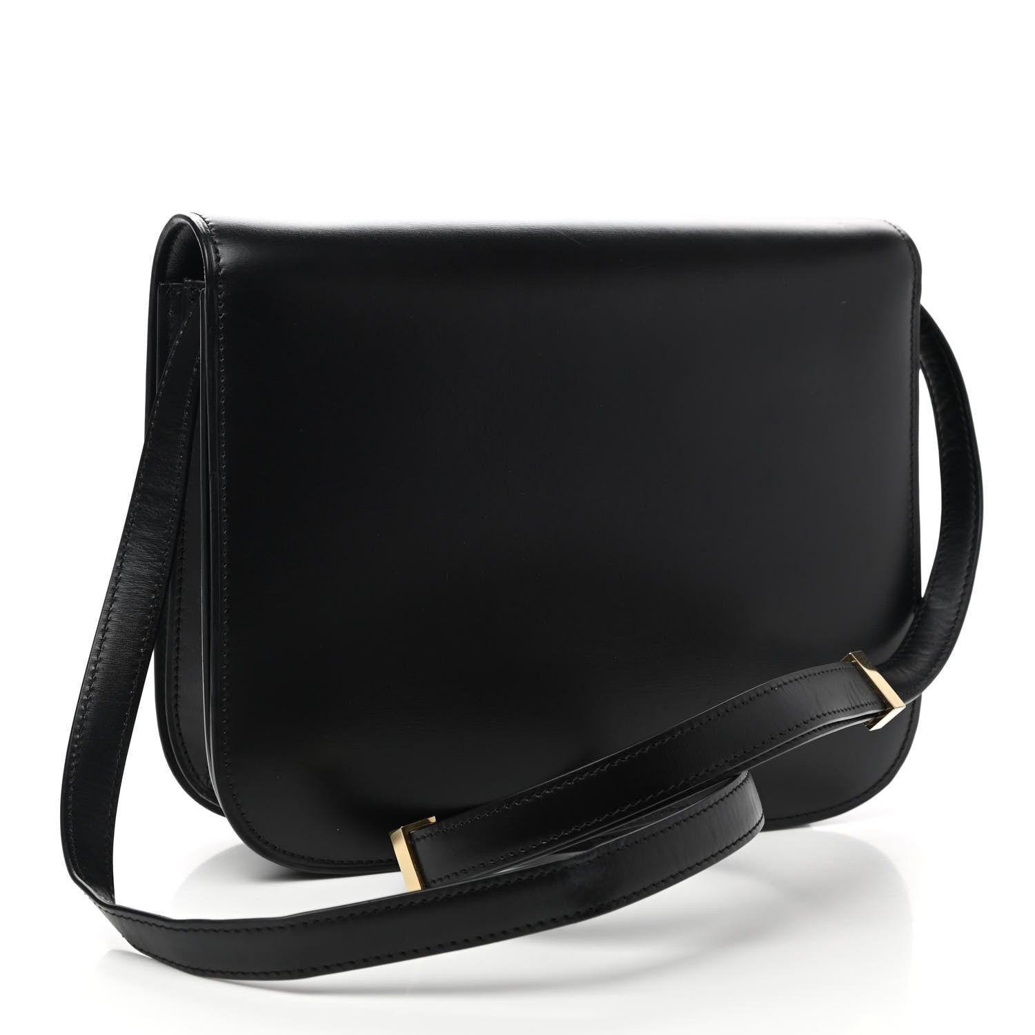 Celine Box Calfskin Medium Classic Box Flap Bag Black 3 of 10