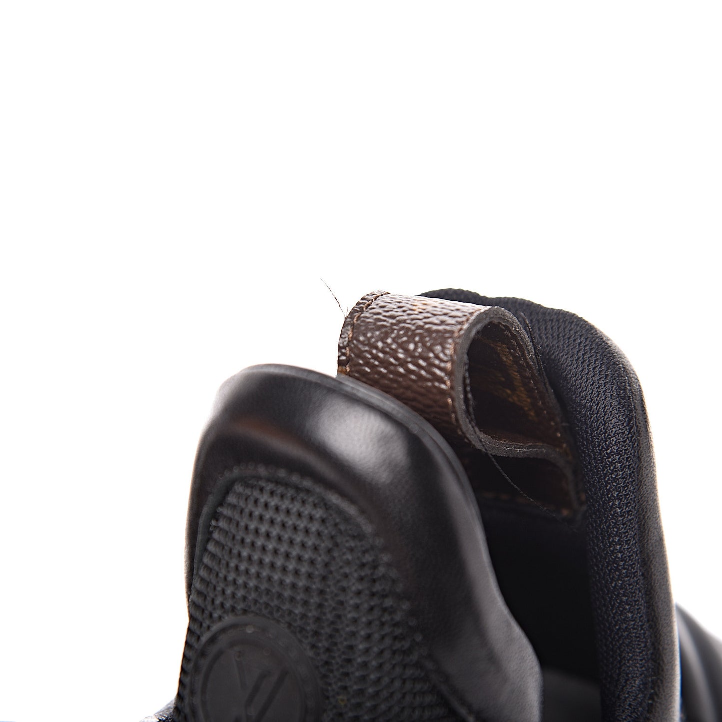 Calfskin Patent Monogram LV Archlight Sneakers 38 Black