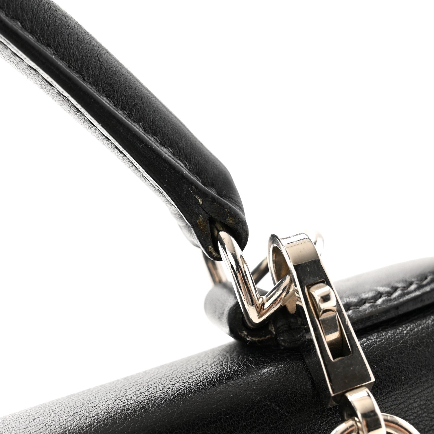 Hermes Swift Kelly Retourne 32 Black 13 of 14