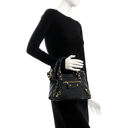 Balenciaga Agneau Giant 12 Gold Hardware First Black 2 of 8