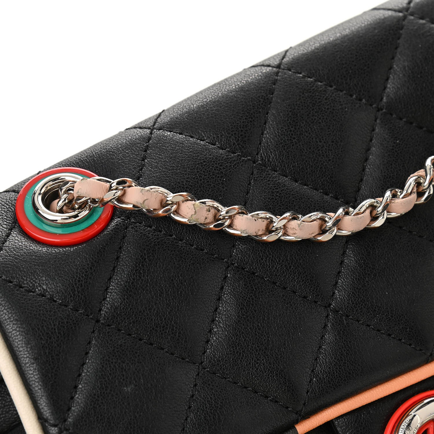 Chanel Lambskin Quilted Small Cuba Urban Spirit Backpack Black 16 of 16