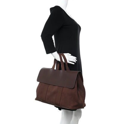 Hermes Toile Swift Valparaiso Tote MM Havane 2 of 15