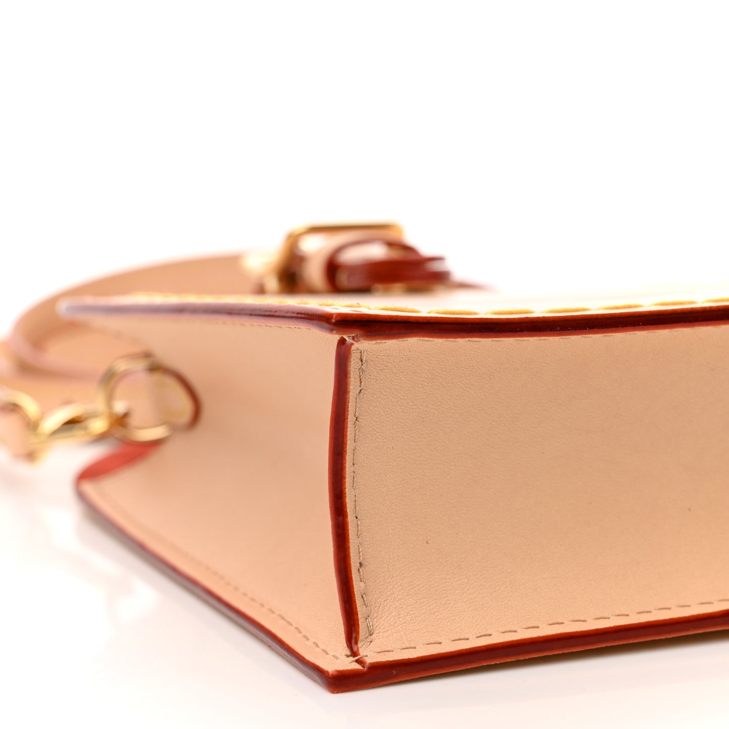 Name Tag XL Clutch Beige