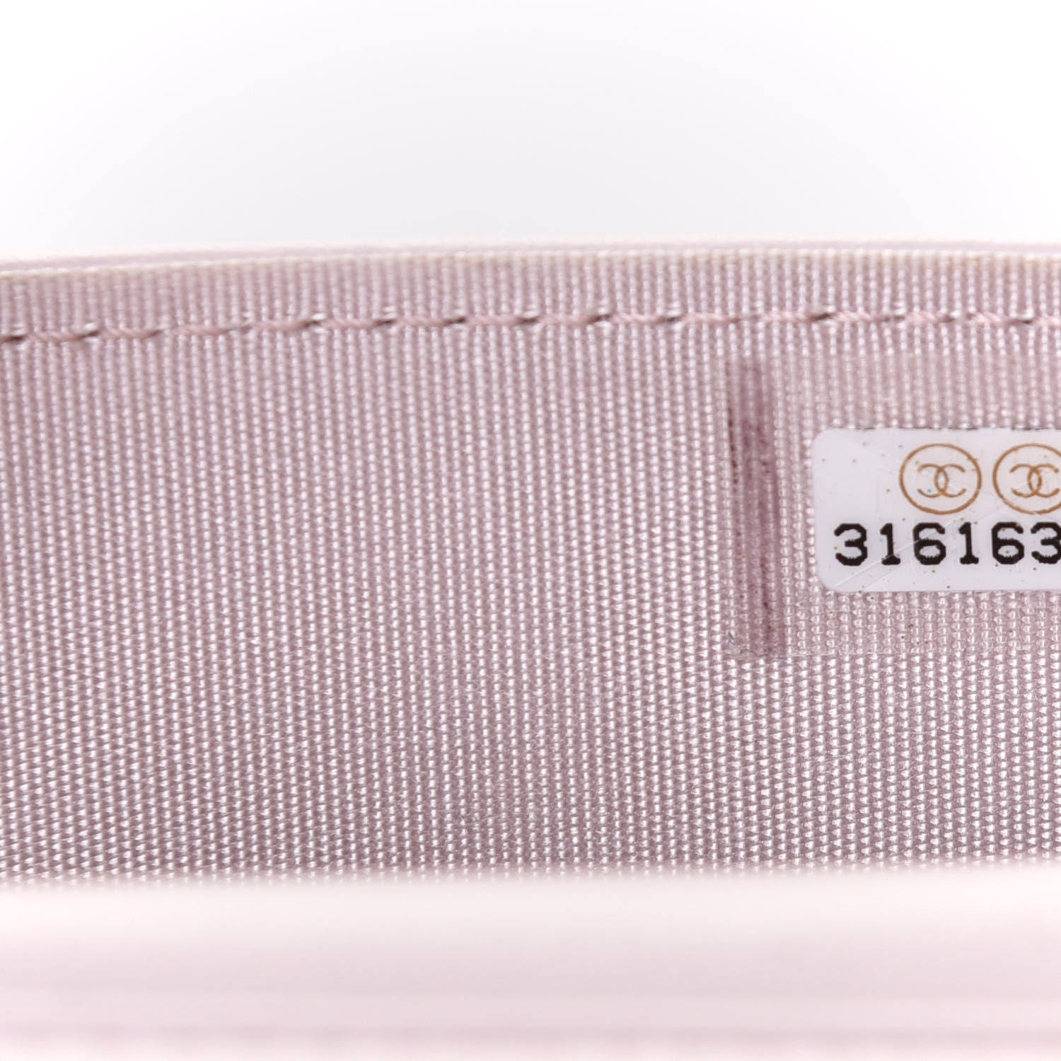 Chanel Caviar Chevron Boy Flap Waist Belt Bag Light Purple 7 of 11