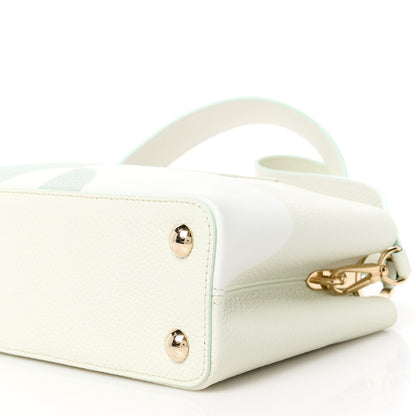 Louis Vuitton Taurillon Monogram Flower Capucines BB Jade 9 of 9