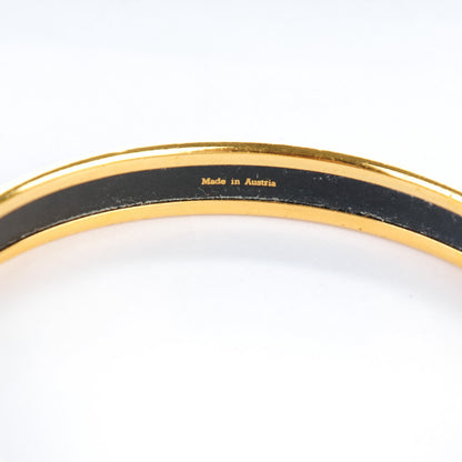 Hermes Enamel Printed Narrow Bracelet 70 4 of 5