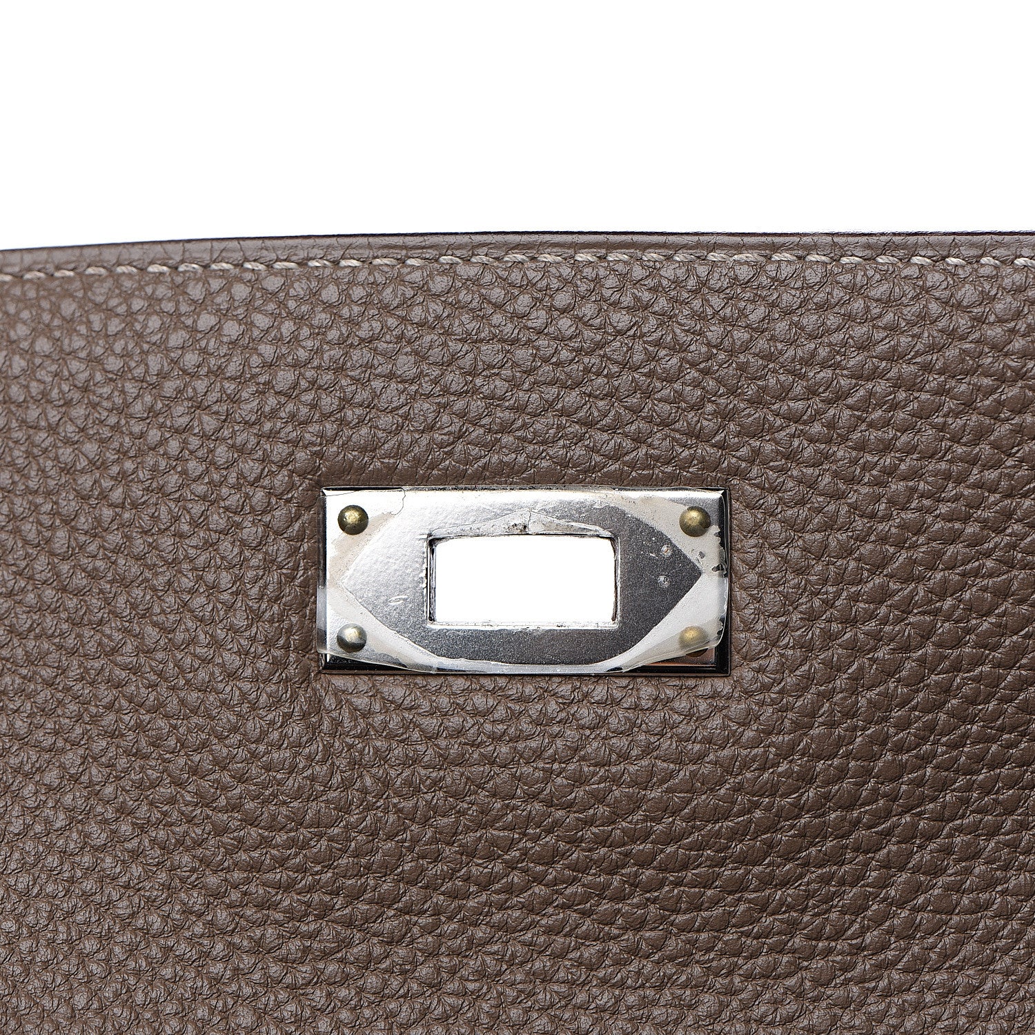 Hermes Togo Kelly Retourne 35 Etoupe 10 of 27