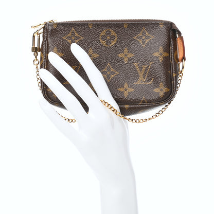 Louis Vuitton Monogram Mini Pochette Accessories 2 of 8
