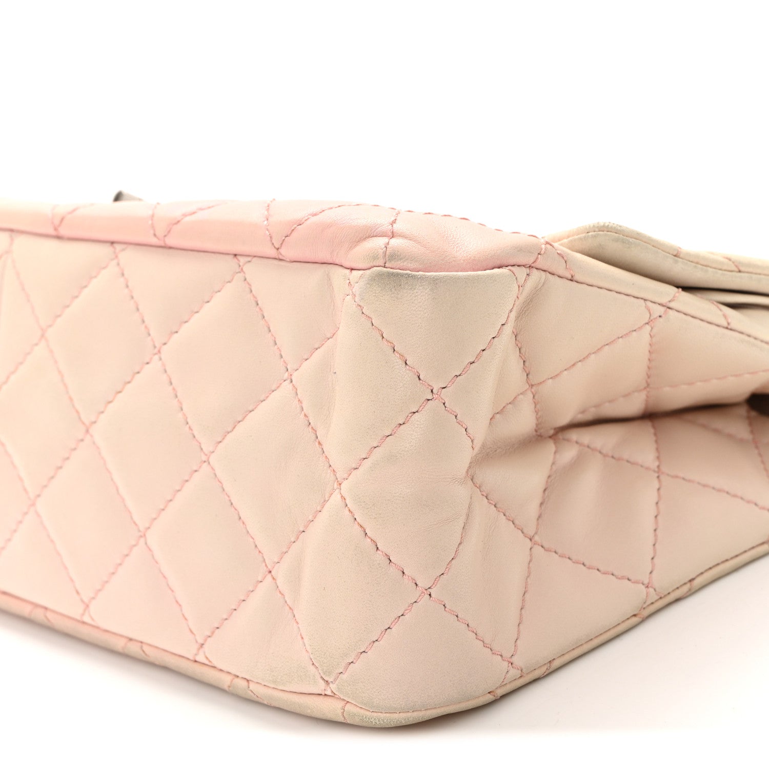 Chanel Lambskin Degrade Quilted 2.55 Reissue 227 Flap Light Pink 10 of 14