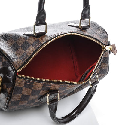 Louis Vuitton Damier Ebene Speedy 25 6 of 9