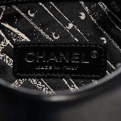 Chanel Smooth Calfskin Small Essential Handbag Black 6 of 8