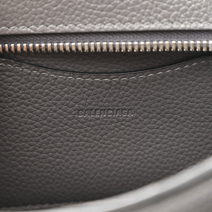 Balenciaga Grained Calfskin Neo Classic Silver Hardware Mini City Dark Grey 6 of 11