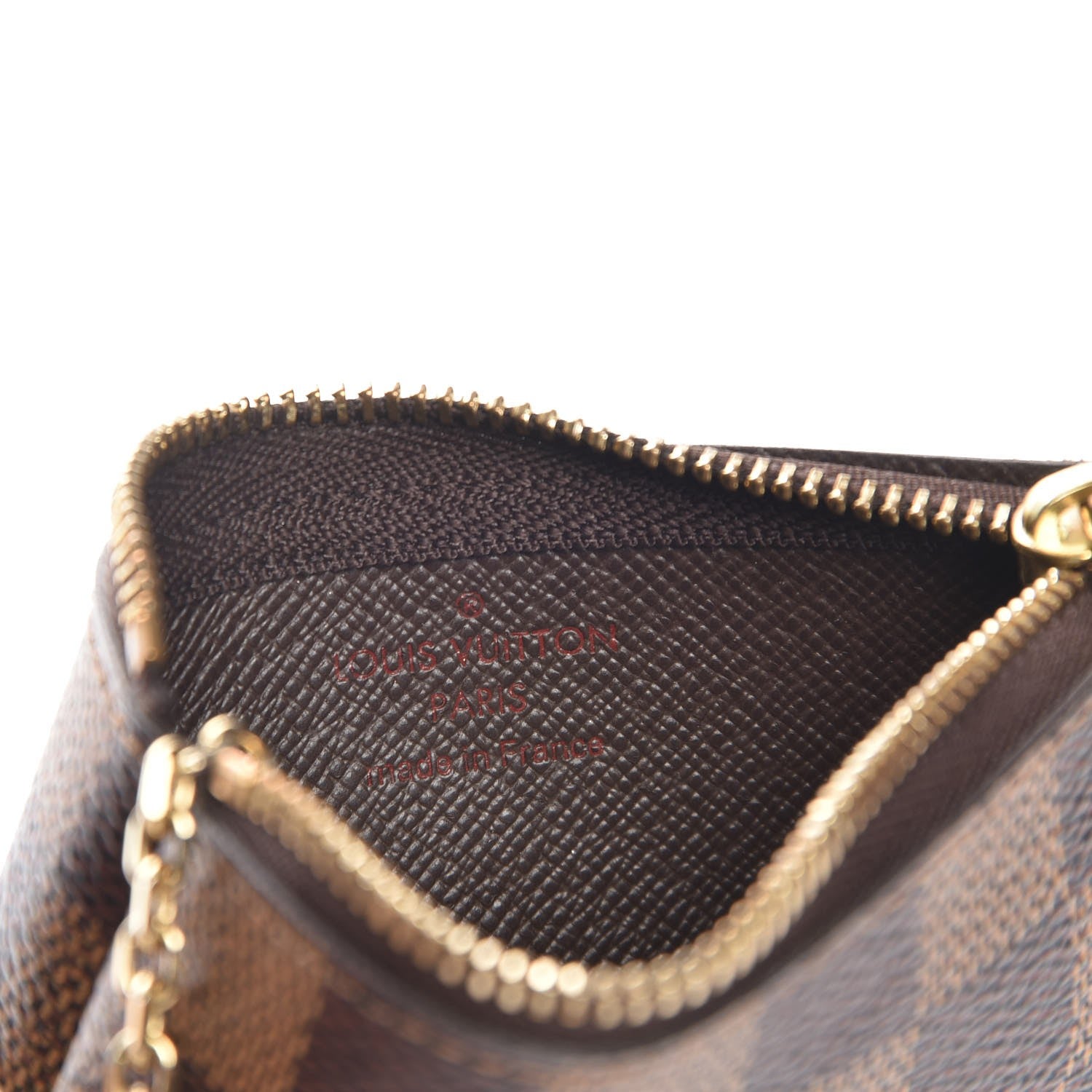 Louis Vuitton Damier Ebene Key Pouch 7 of 9