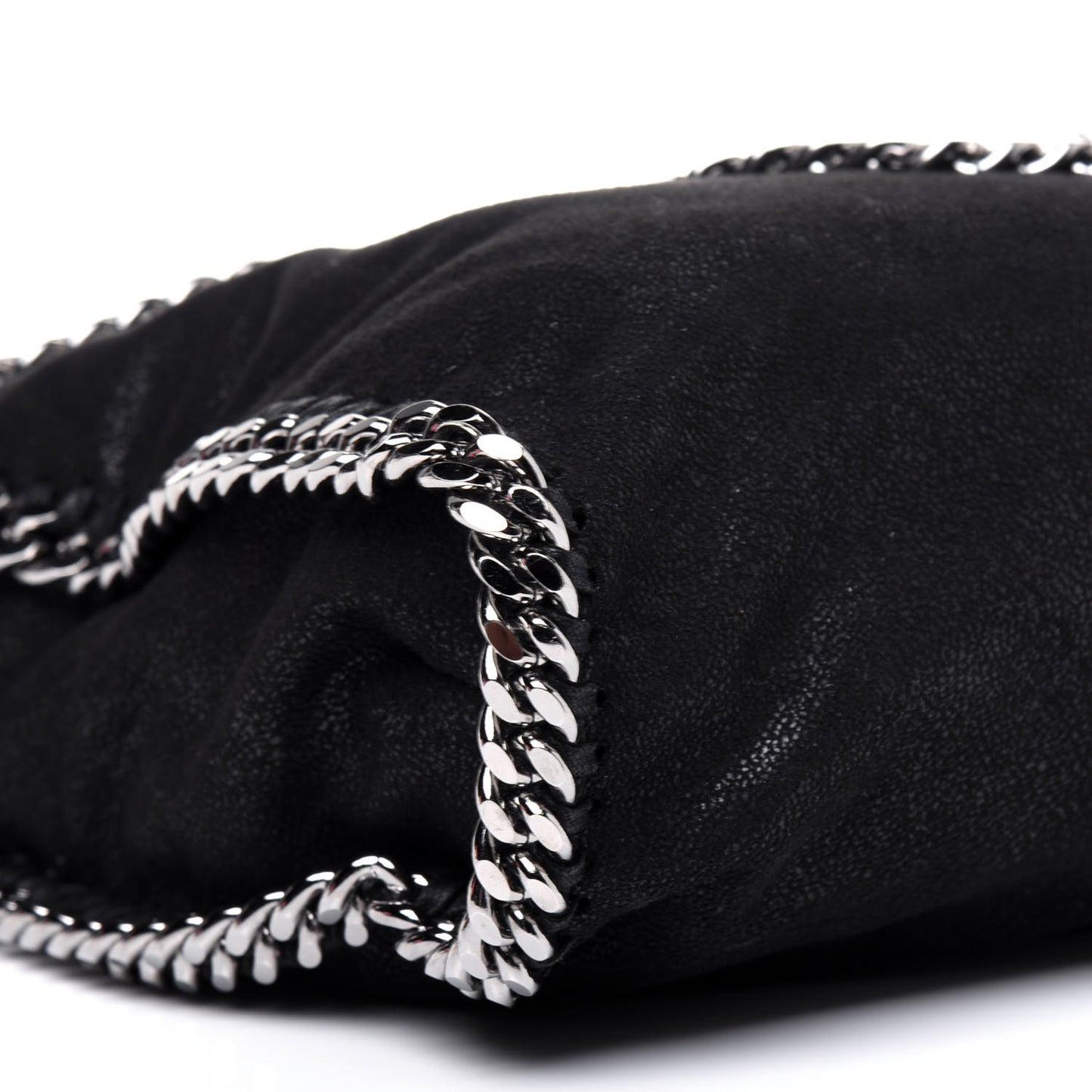 Shaggy Deer Small Falabella Tote Black