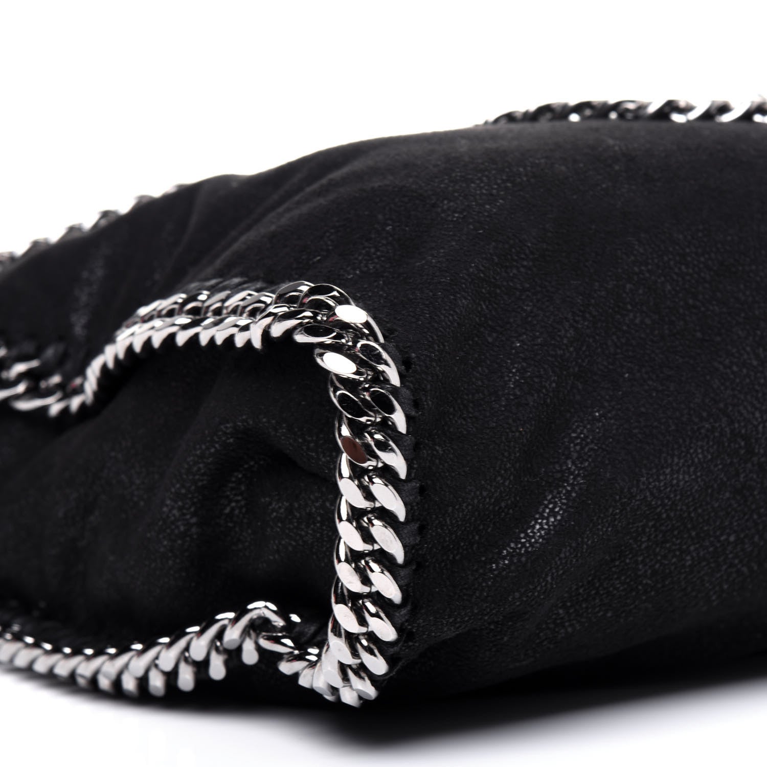 Stella McCartney Shaggy Deer Small Falabella Tote Black 8 of 10