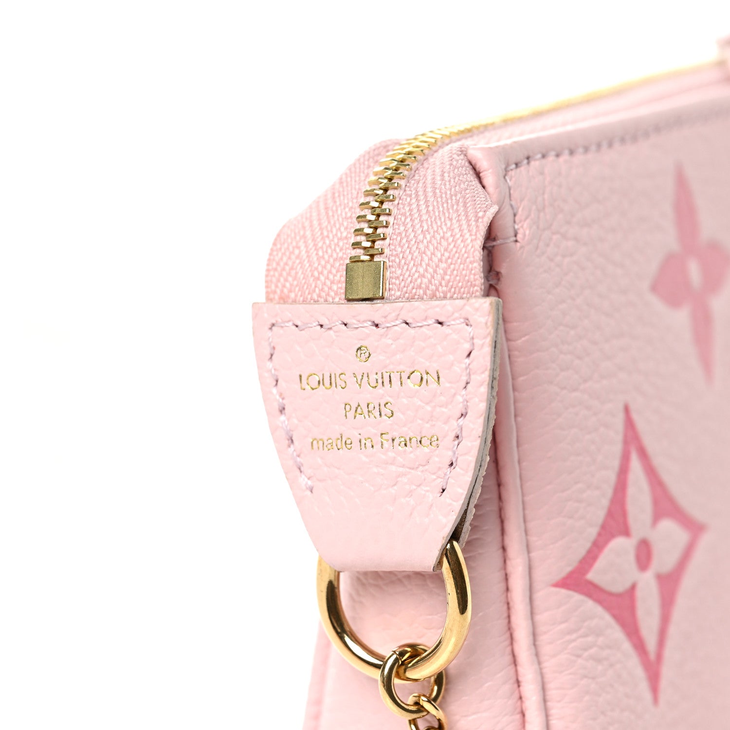 Louis Vuitton Empreinte Monogram Giant By The Pool Mini Pochette Accessories Bouton De Rose 6 of 9