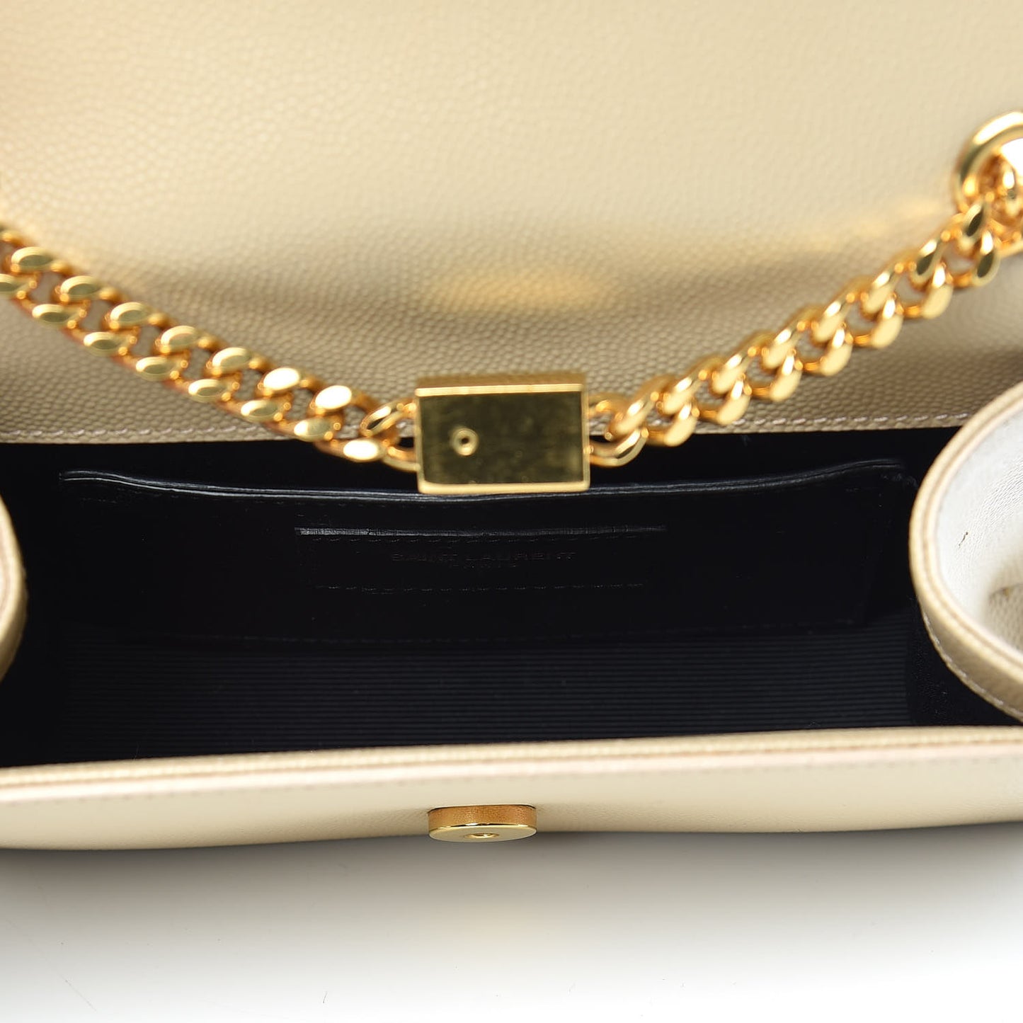Grain De Poudre Small Monogram Kate Satchel Nude Powder