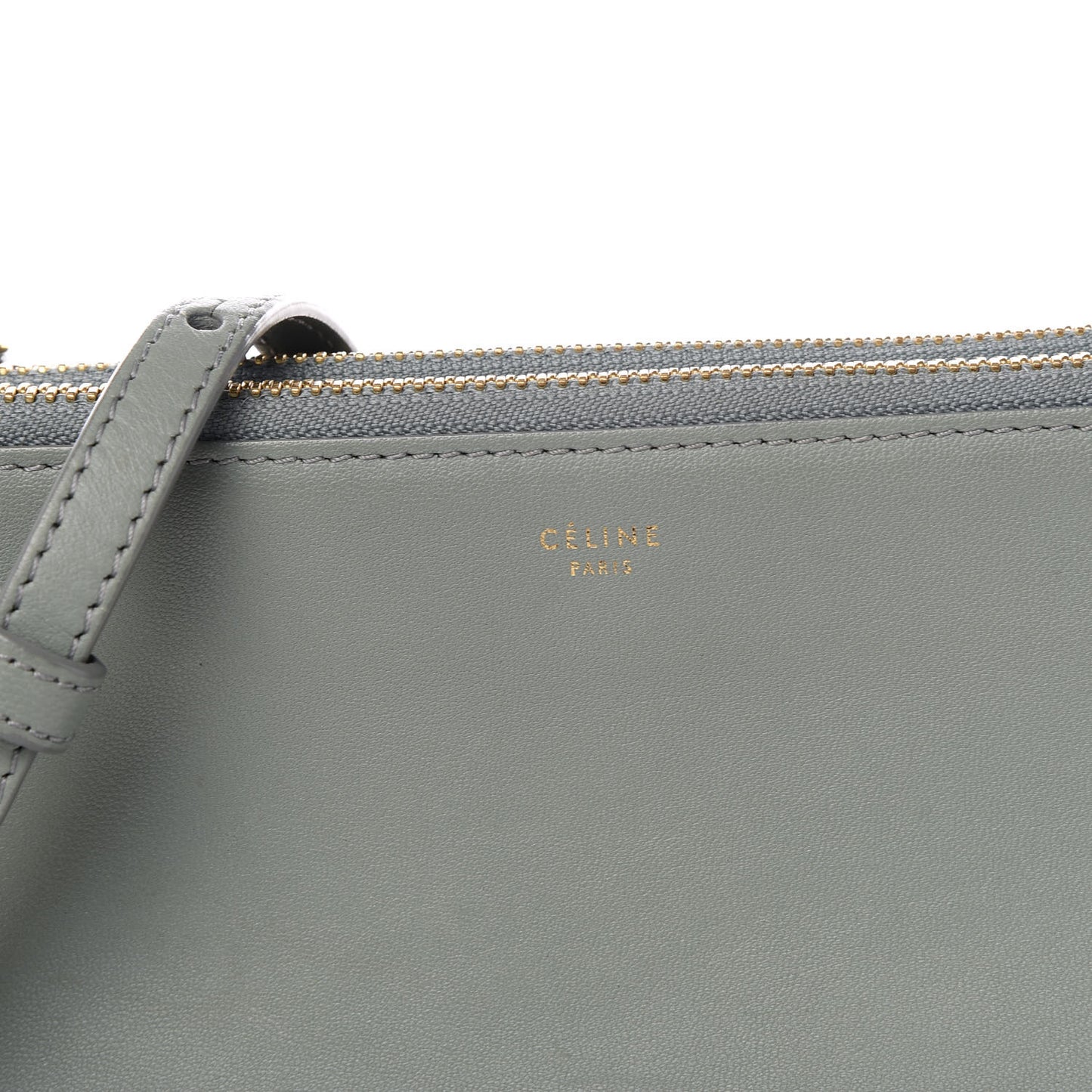 Lambskin Small Trio Crossbody Bag Celadon
