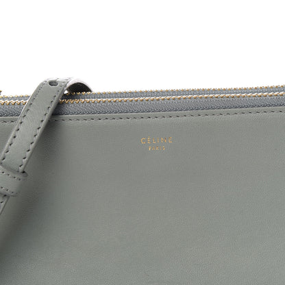 Celine Lambskin Small Trio Crossbody Bag Celadon 10 of 10