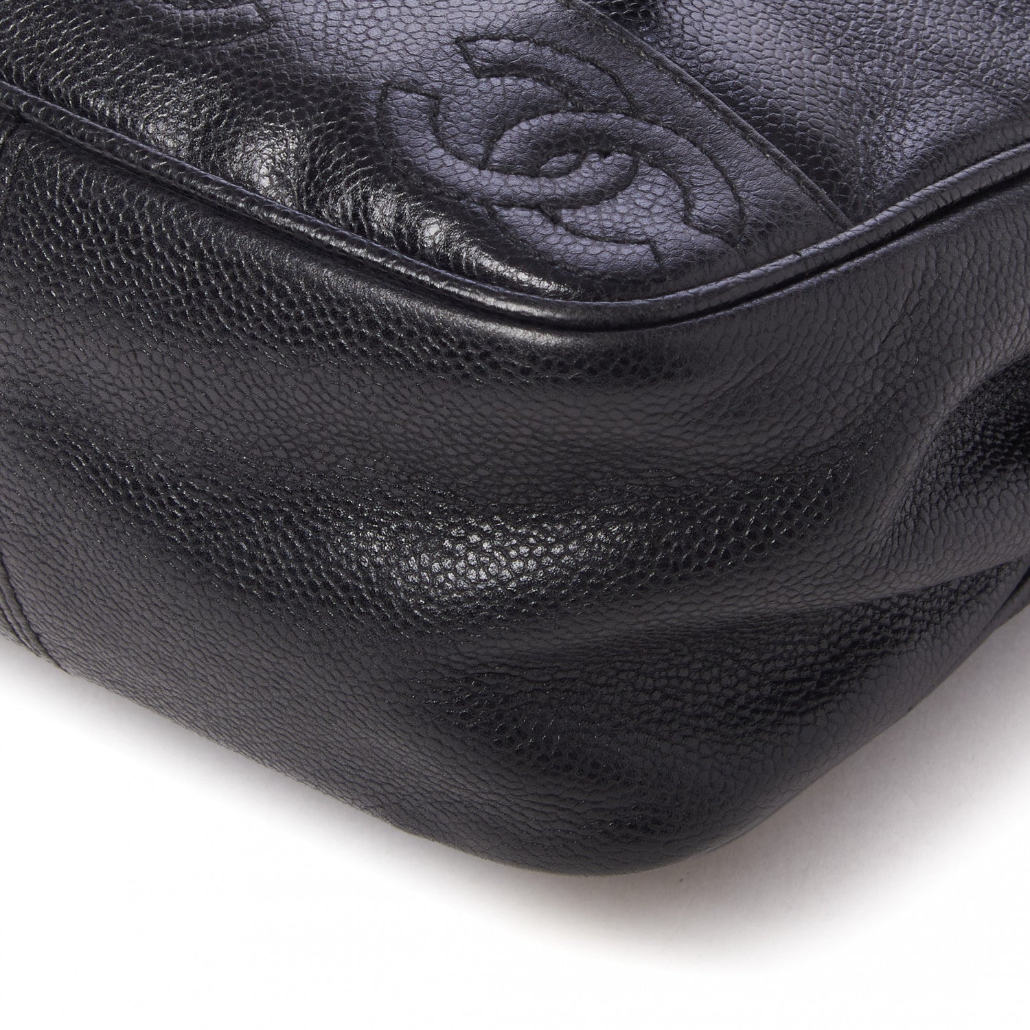 Chanel Caviar CC Backpack Black 5 of 9