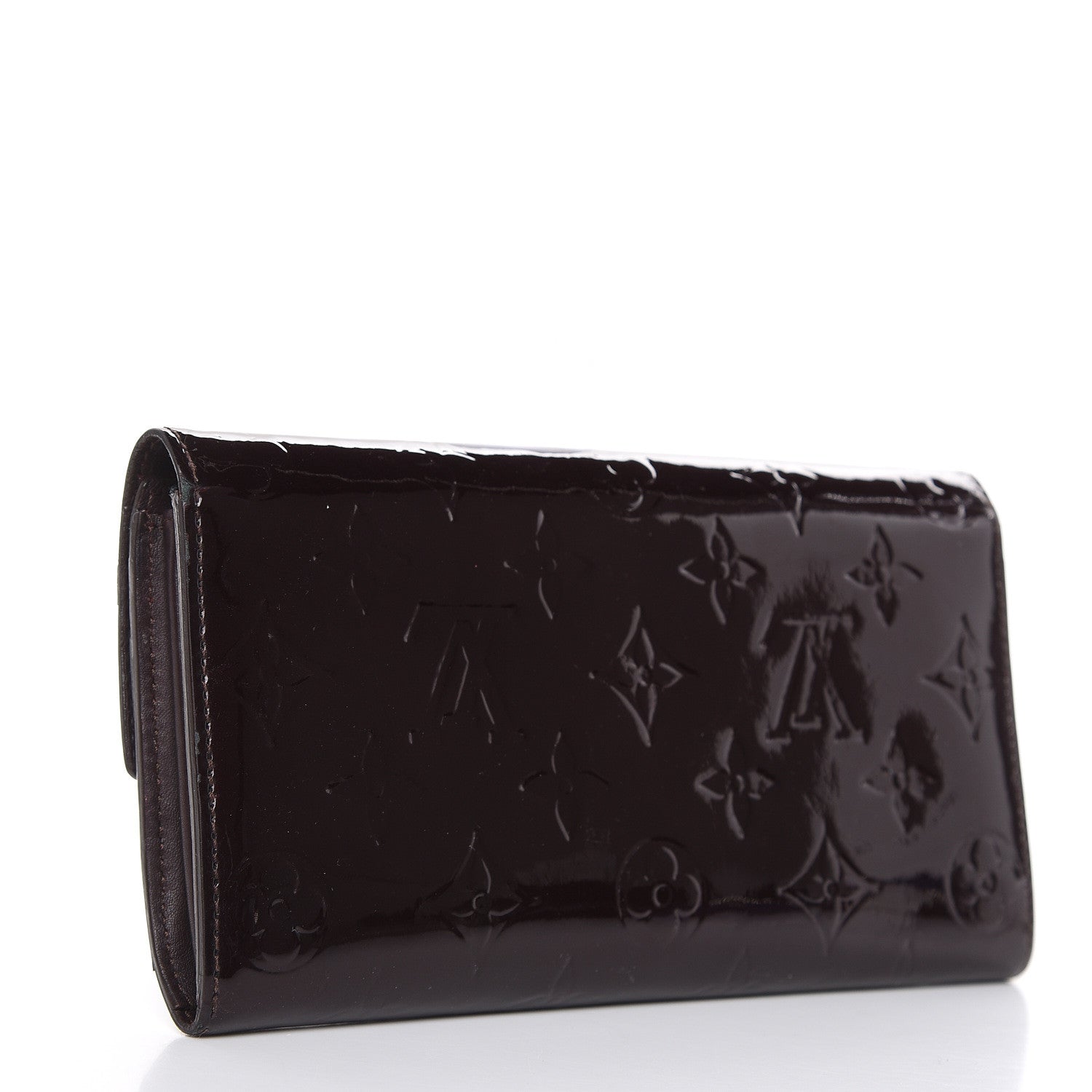 Louis Vuitton Vernis Sarah Wallet Amarante 3 of 15
