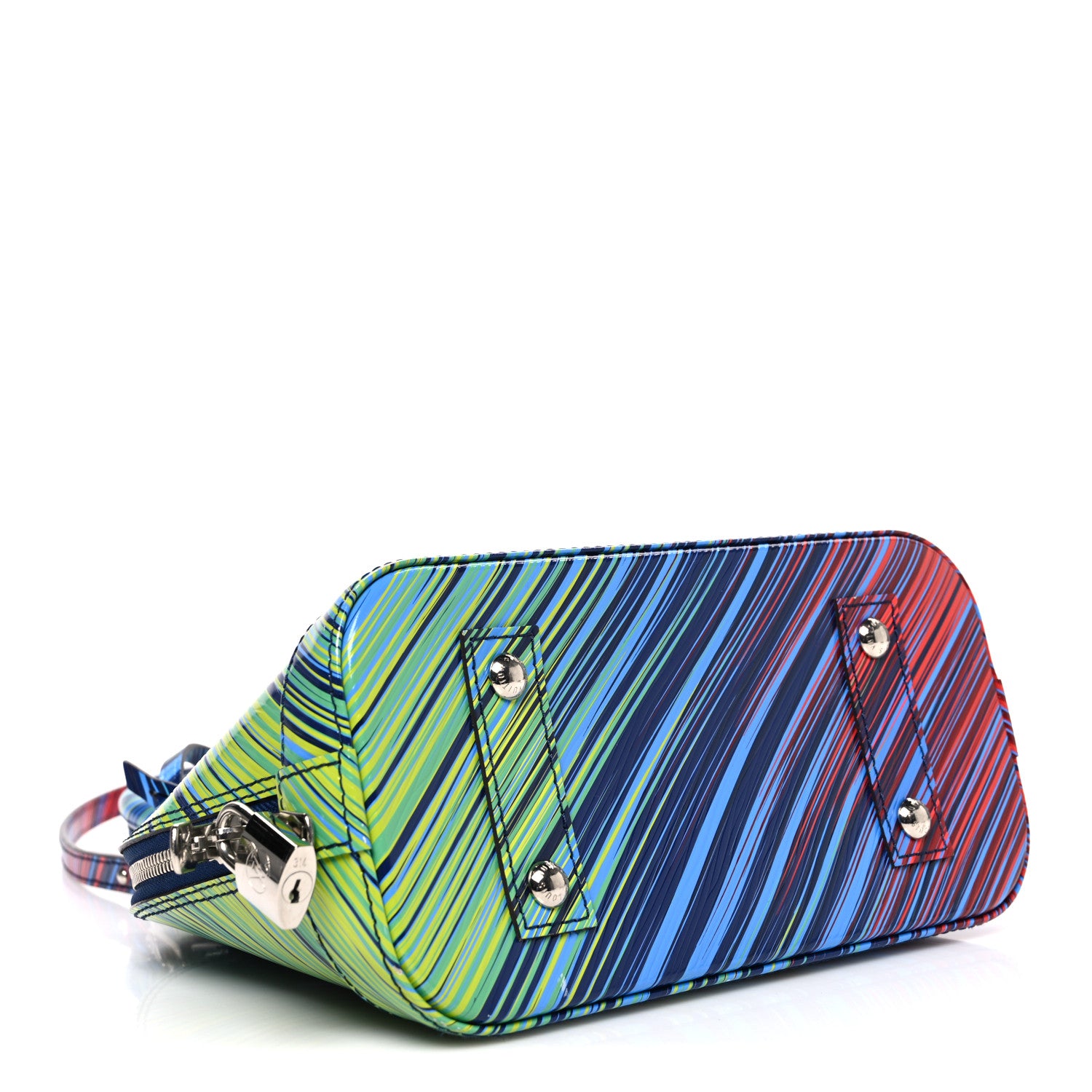 Louis Vuitton Epi Tropical Alma BB Vert Rouge 4 of 10
