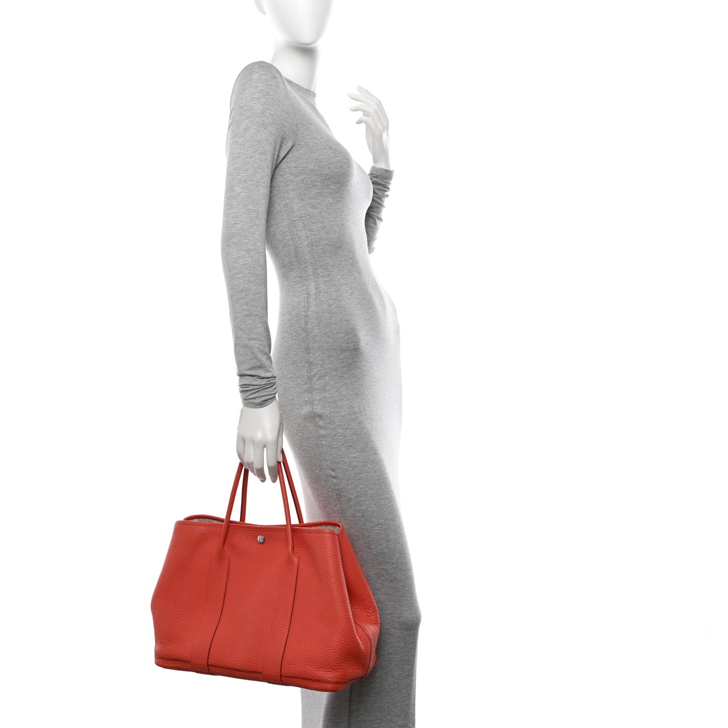Hermes Vache Country Garden Party 36 MM Rouge Pivoine 2 of 13