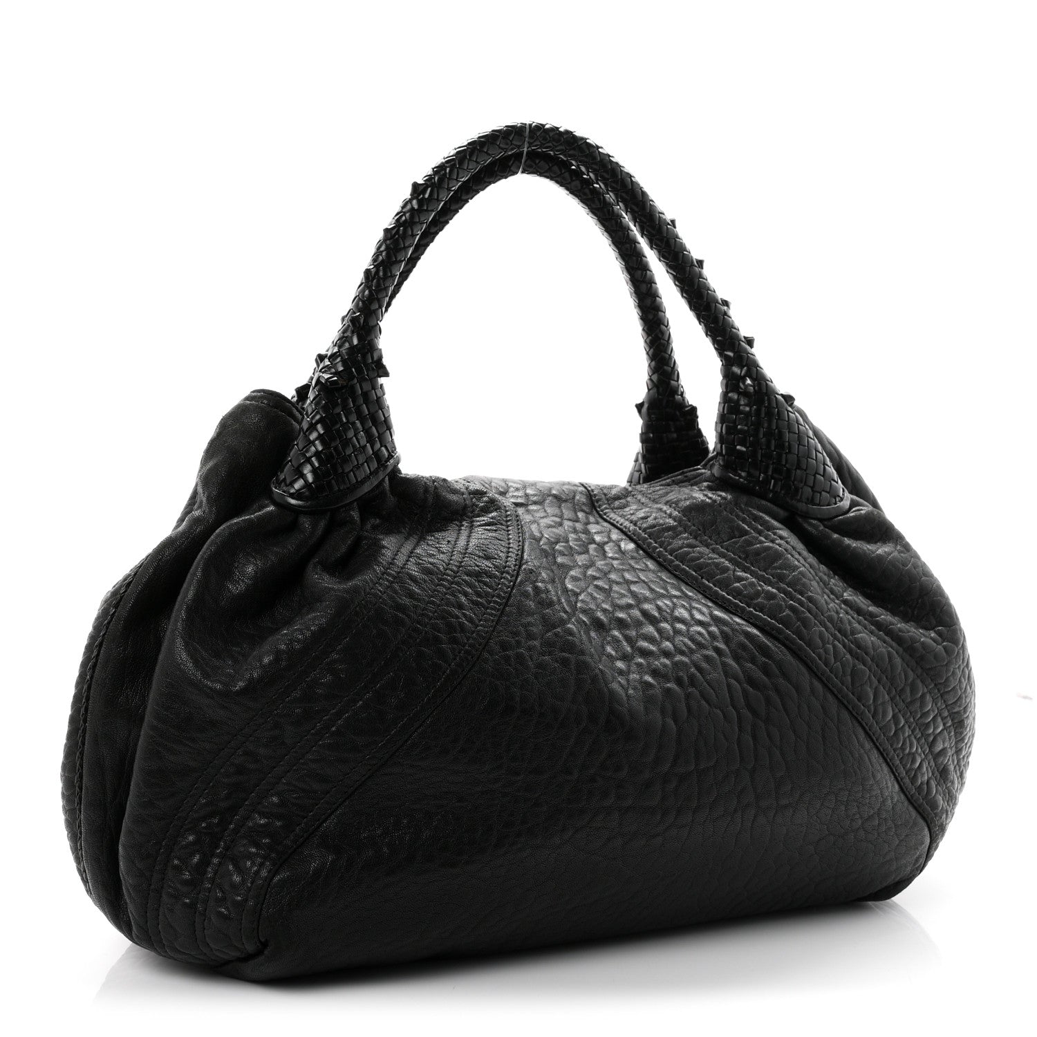 Fendi Nappa Nuvolata Spy Black 3 of 10