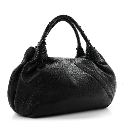 Fendi Nappa Nuvolata Spy Black 3 of 10