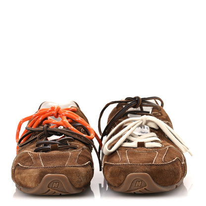 Miu Miu X NEW BALANCE Suede 530 SL Sneakers 40.5 Cinnamon 3 of 10