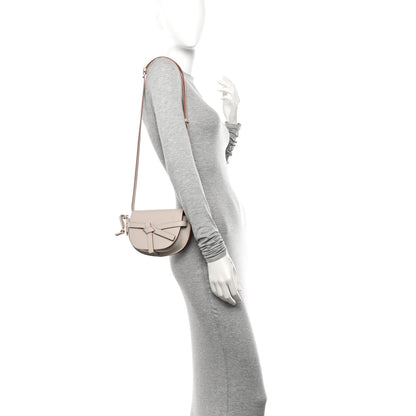 Loewe Grained Calfskin Mini Gate Dual Bag Light Ghost 2 of 10