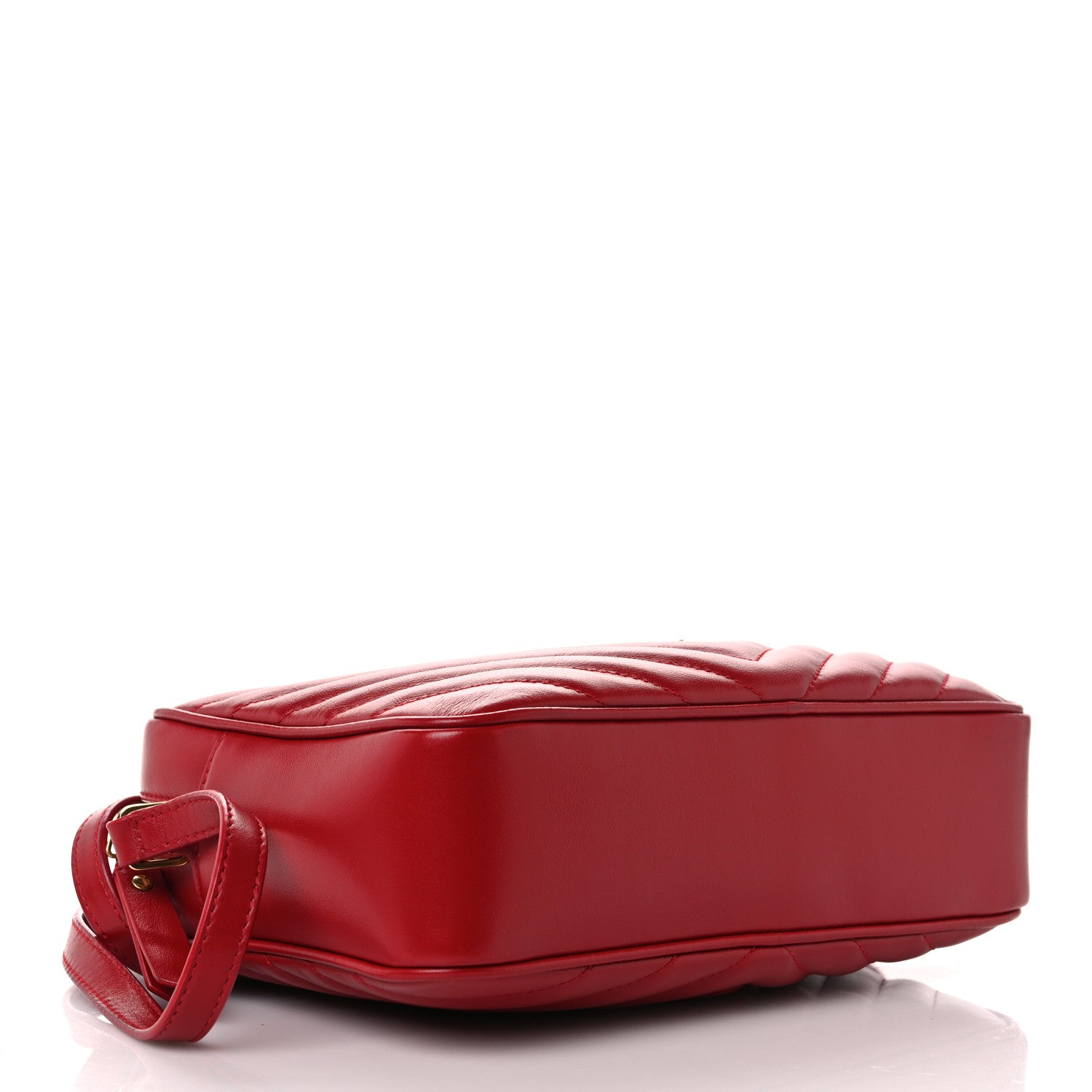 Saint Laurent Calfskin Matelasse Monogram Lou Camera Bag Rouge Eros 4 of 10