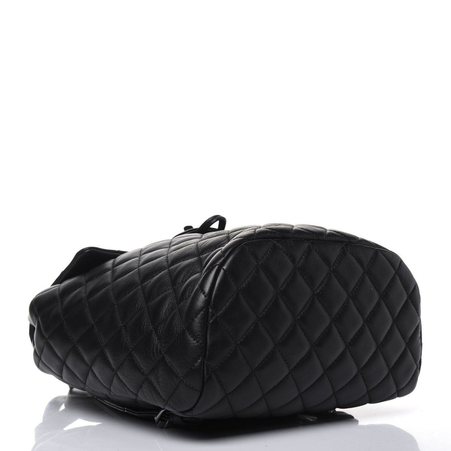Calfskin Quilted Small Urban Spirit Backpack Black