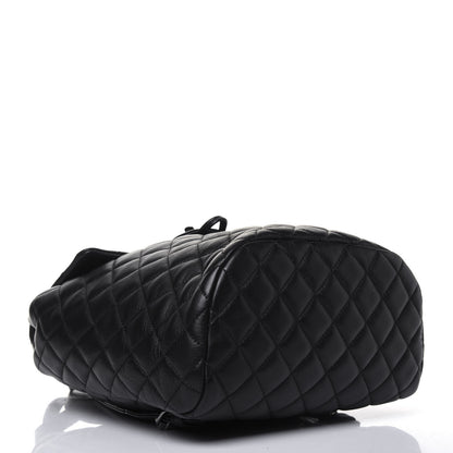 Chanel Calfskin Quilted Small Urban Spirit Backpack Black 3 of 17