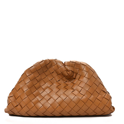 Bottega Veneta Nappa Intrecciato Teen Pouch Caramel 1 of 7