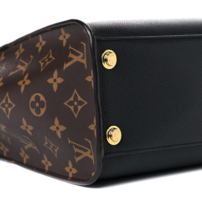 Louis Vuitton Calfskin Monogram On My Side Black 7 of 10