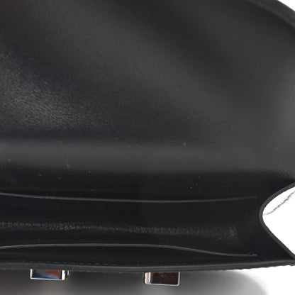Hermes Lizard Constance Slim Wallet Black 6 of 8