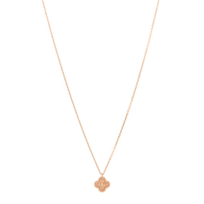 Van Cleef & Arpels VAN CLEEF & ARPELS 18K Rose Gold Sweet Alhambra Pendant Necklace 1 of 6