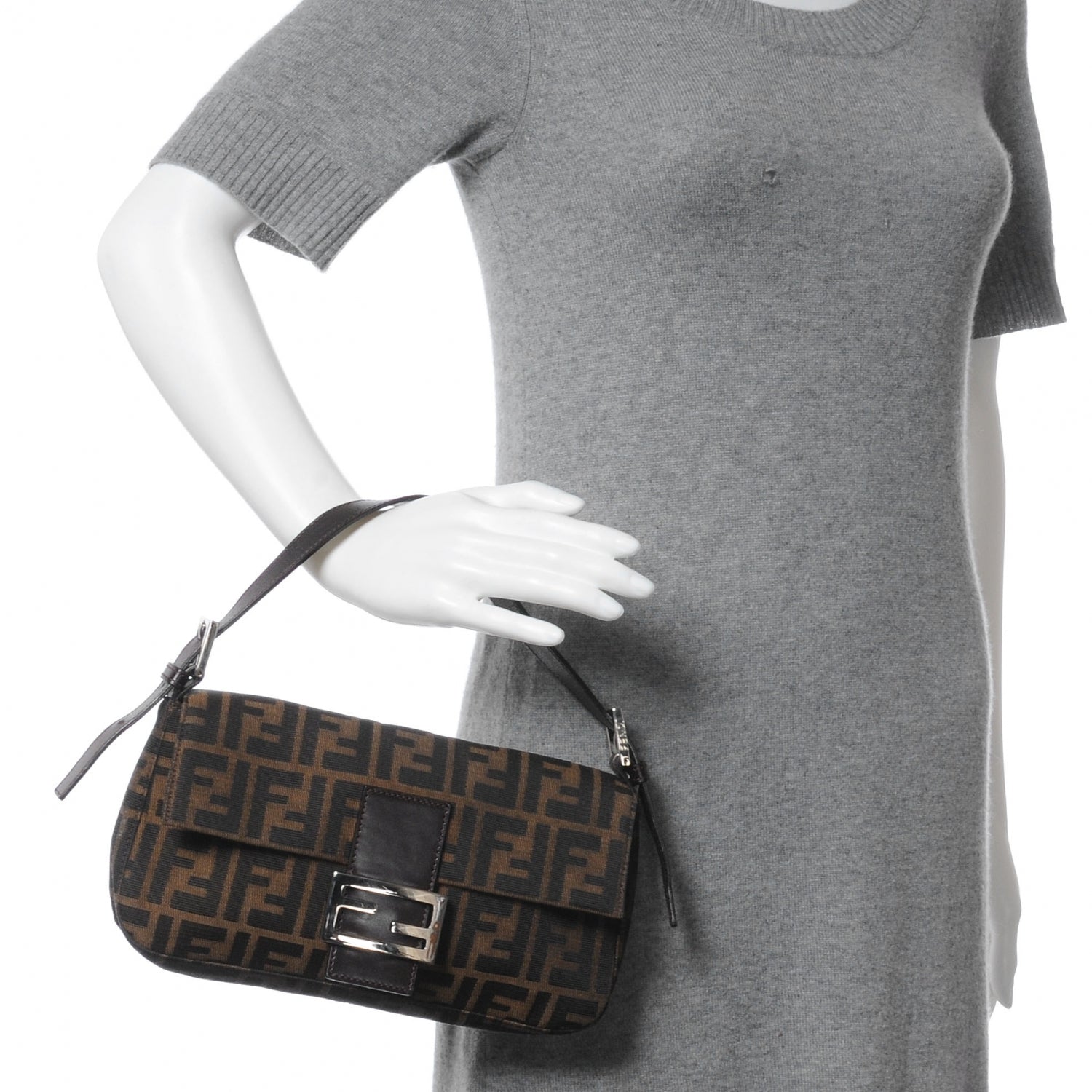 Fendi Zucca Baguette Tobacco 2 of 7