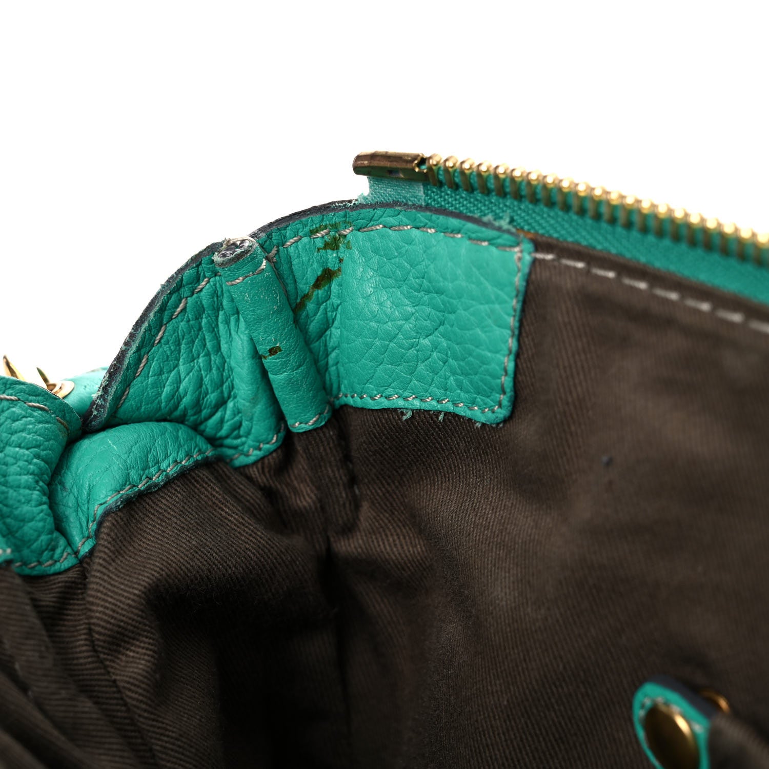Chloe Calfskin Medium Marcie Satchel Jade Green 14 of 28