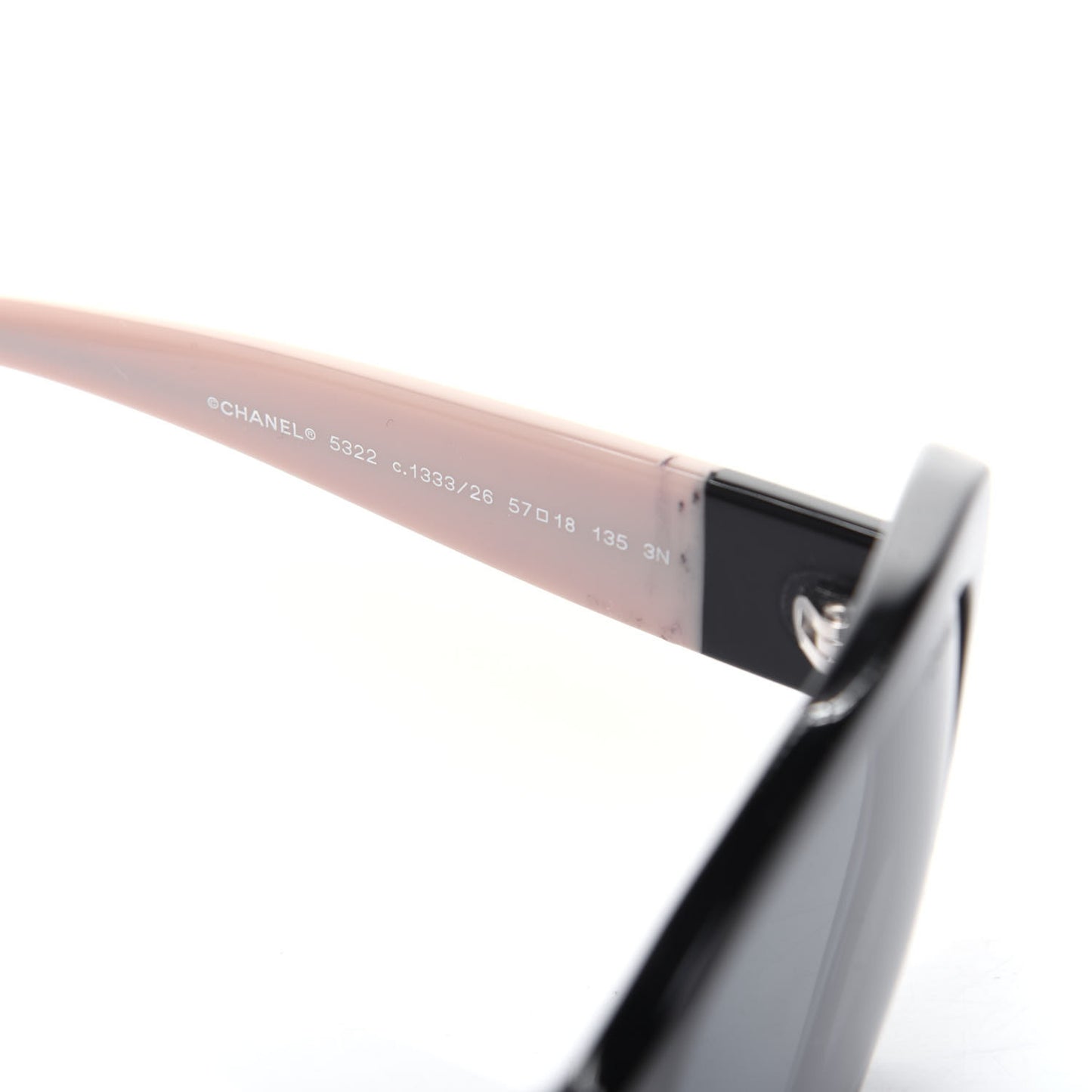 Acetate CC Sunglasses 5322 Black Beige