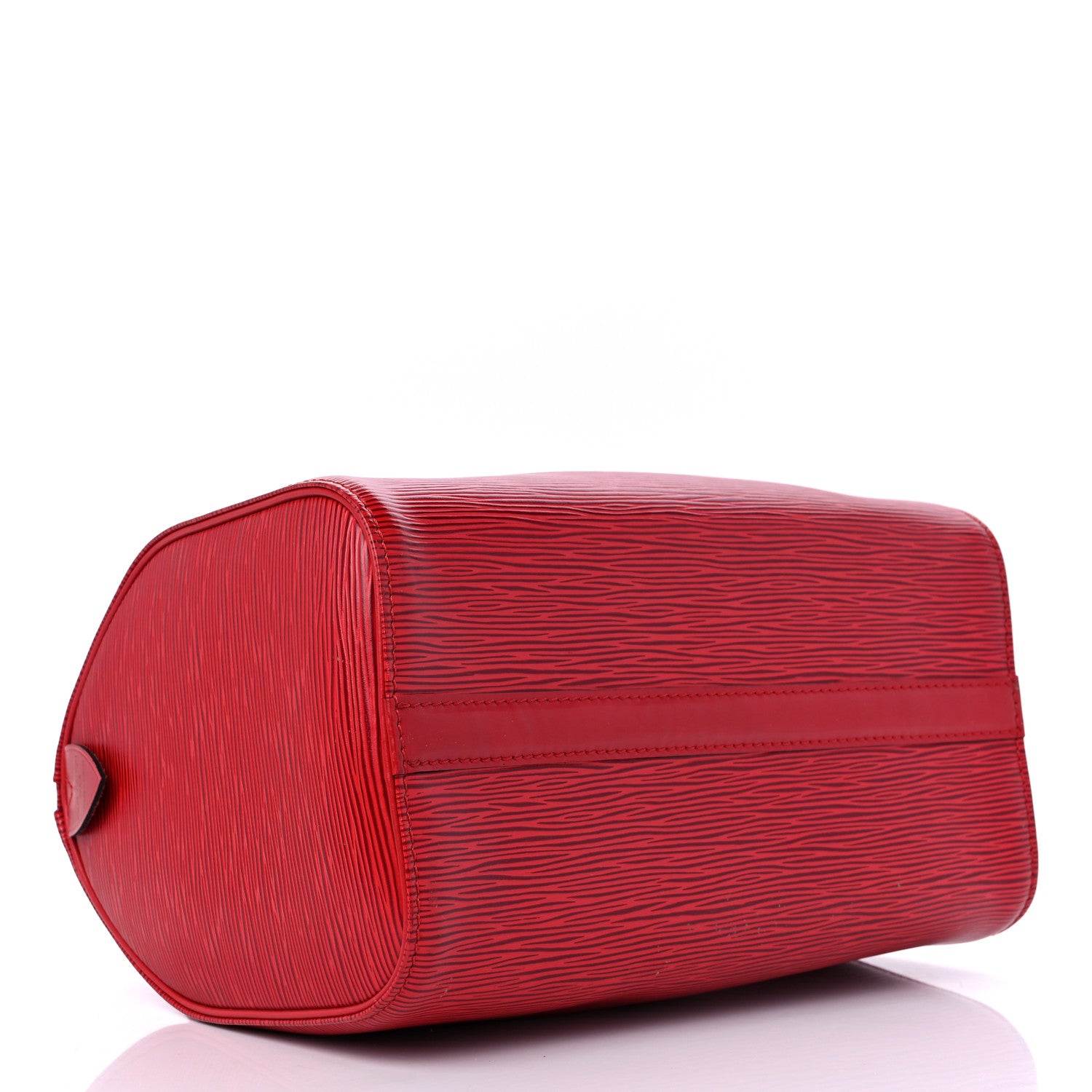 Louis Vuitton Epi Speedy 25 Castillan Red 4 of 9