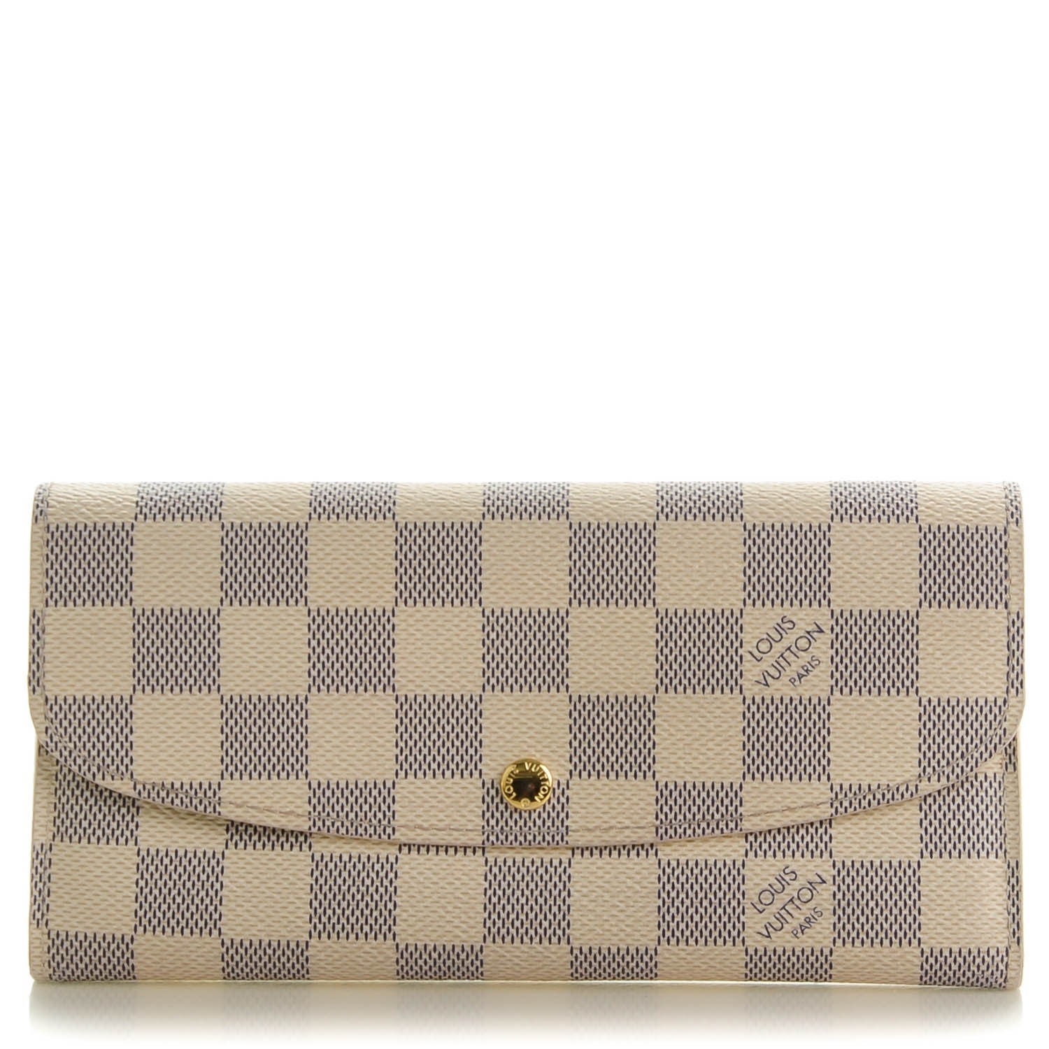 Louis Vuitton Damier Azur Emilie Wallet 1 of 6