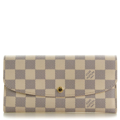 Louis Vuitton Damier Azur Emilie Wallet 1 of 6