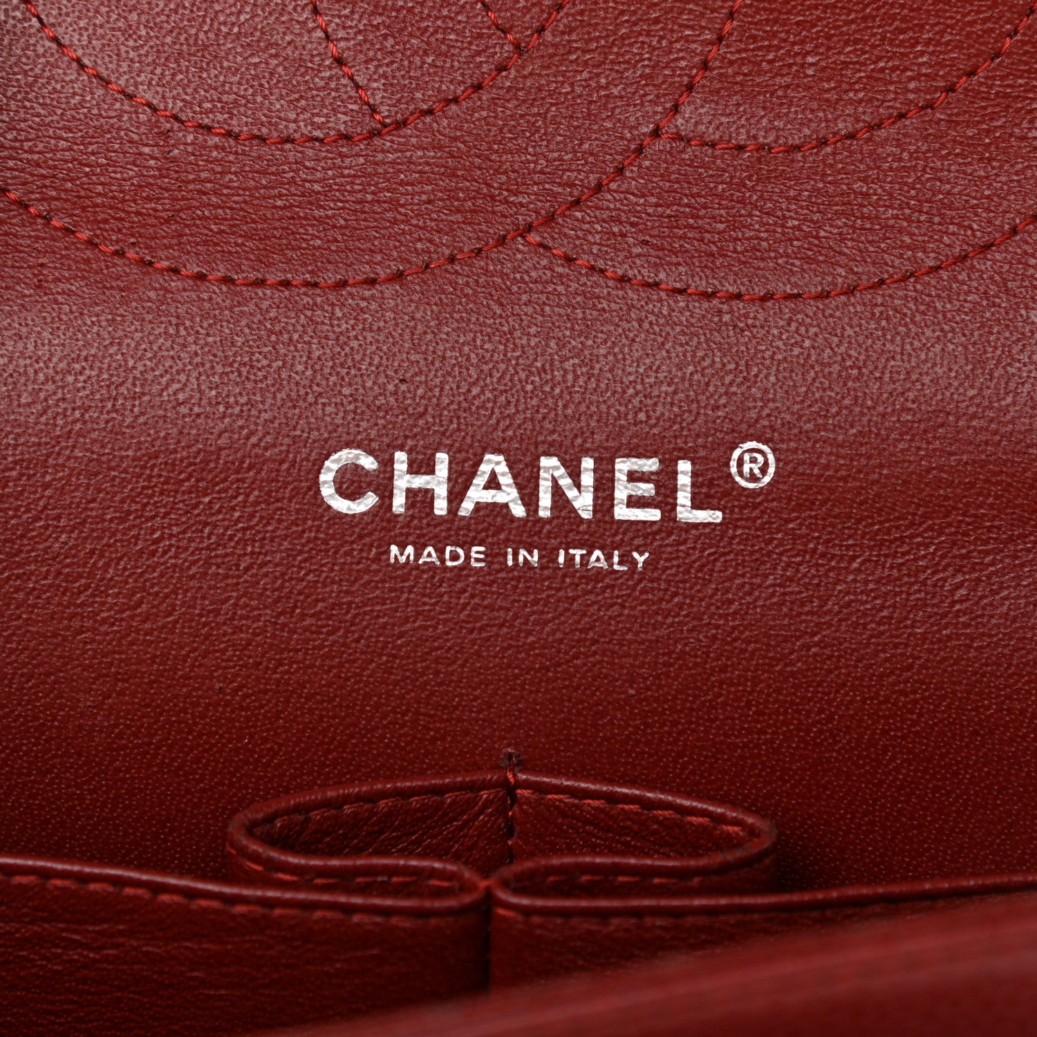 Chanel Caviar Quilted Jumbo Double Flap Dark Red 6 of 12
