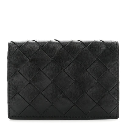 Bottega Veneta Nappa Intrecciato Card Holder Black 1 of 6