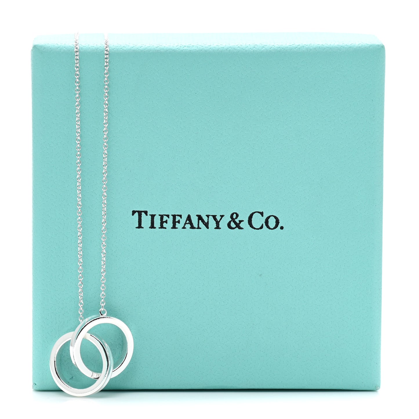 Sterling Silver 1837 Interlocking Circles Pendant Necklace