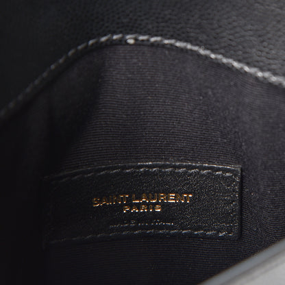 Saint Laurent Grain De Poudre Uptown Baby Pouch Black 5 of 9