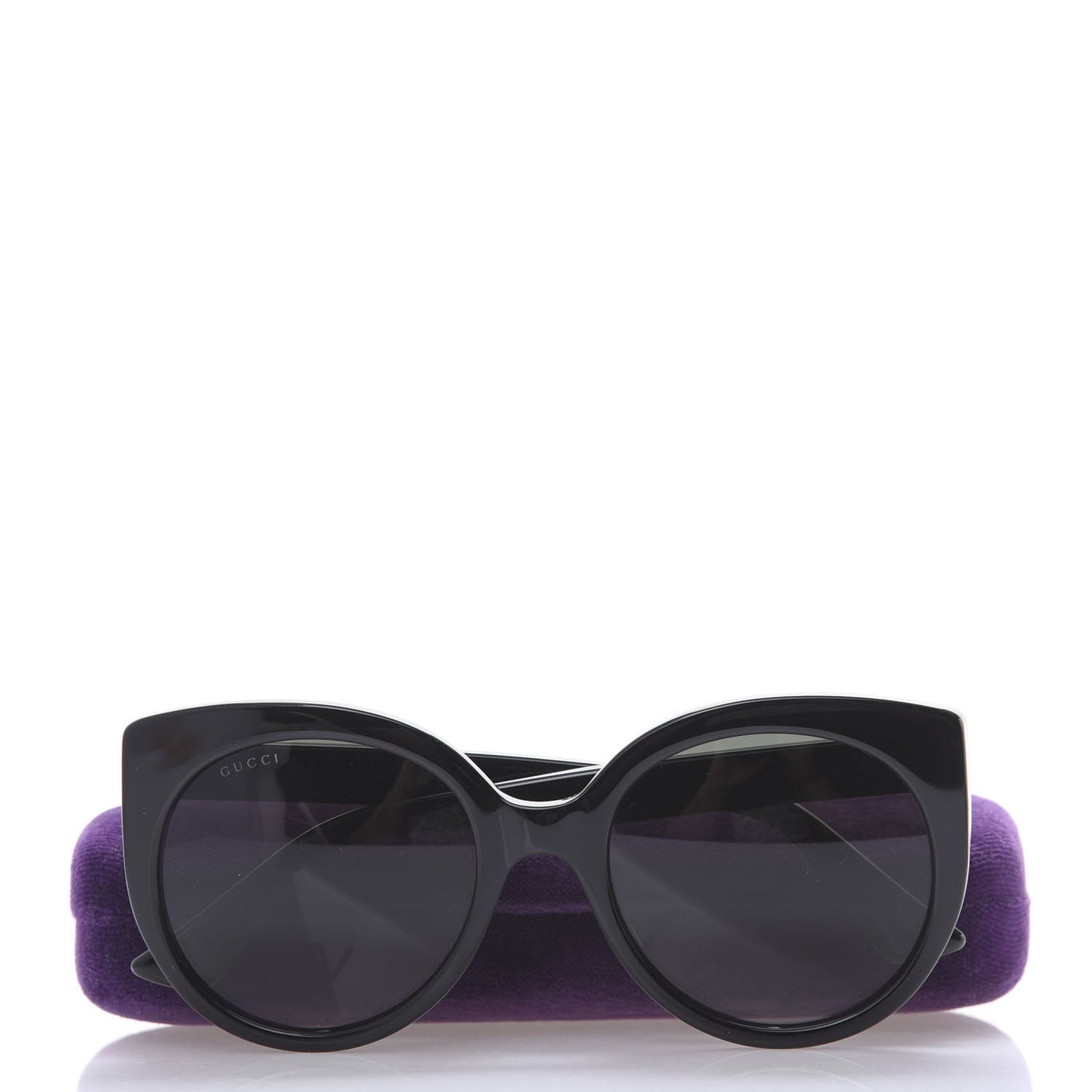 Acetate Cat Eye Sunglasses GG 0325S Black